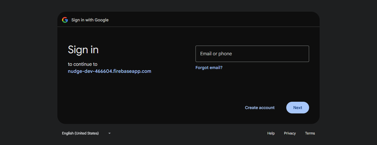 Provider sign in, enter username